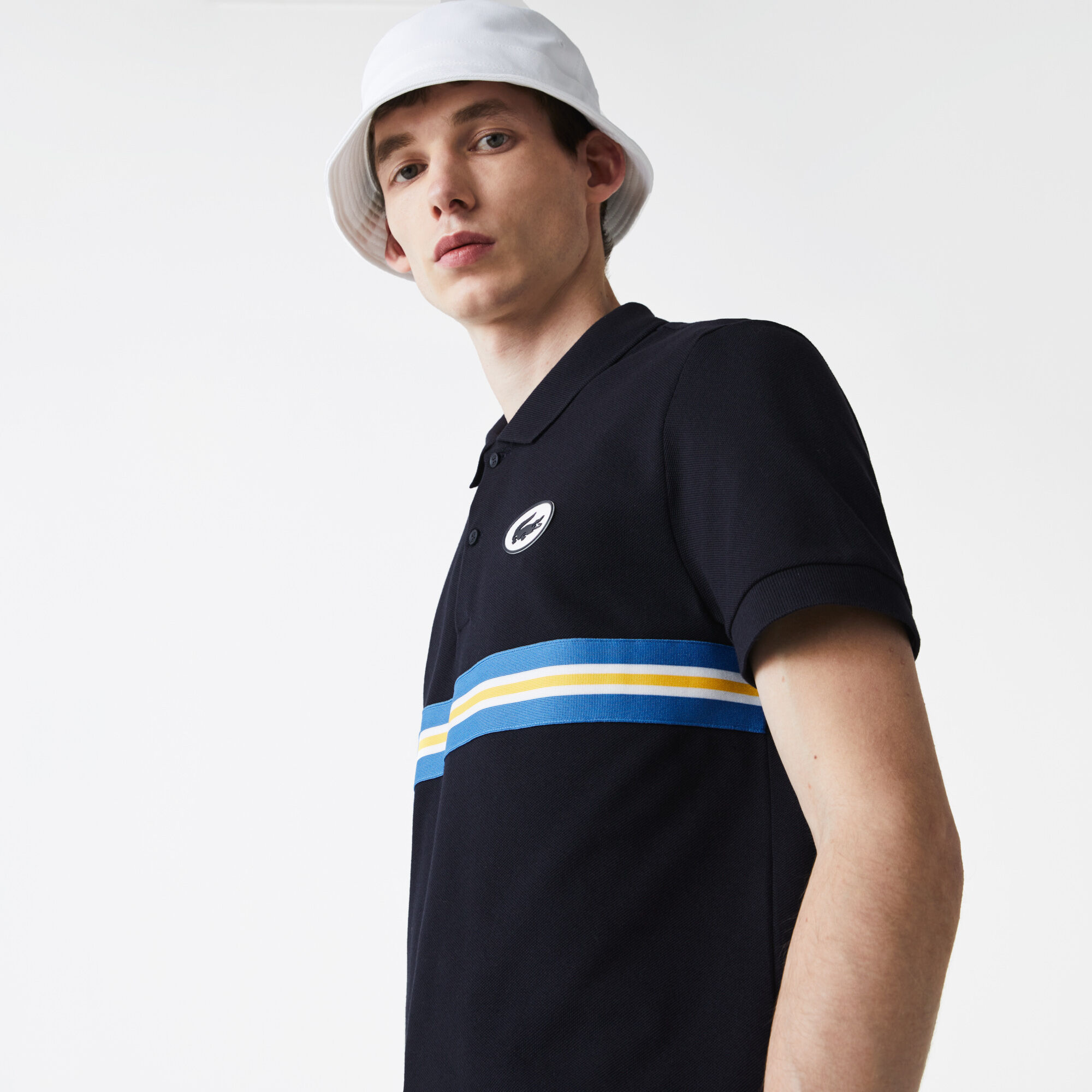 Men’s Lacoste Heritage Regular Fit Badge Cotton Piqué Polo Shirt Men’s Lacoste Heritage Regular Fit Badge Cotton Piqué Polo Shirt
