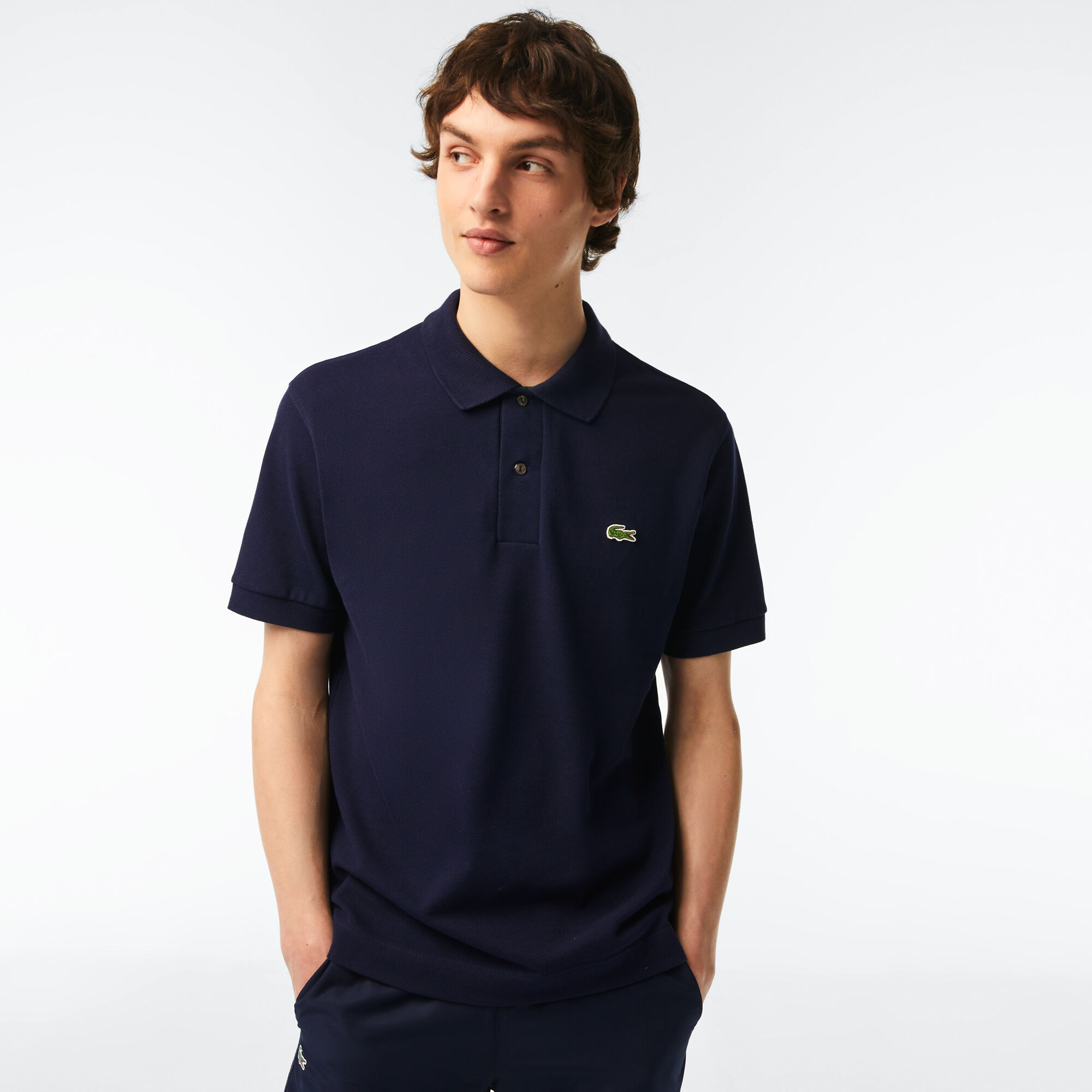 Buy Men s Lacoste Classic Fit L.12.21 Organic Cotton Pique Polo Shirt Lacoste EG