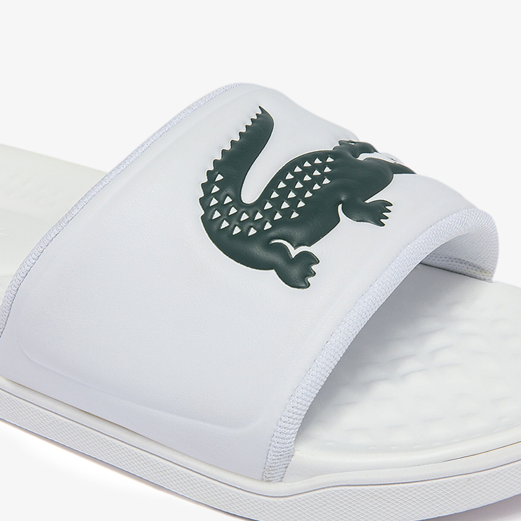 Women's Croco Dualiste Synthetic Logo Strap Slides