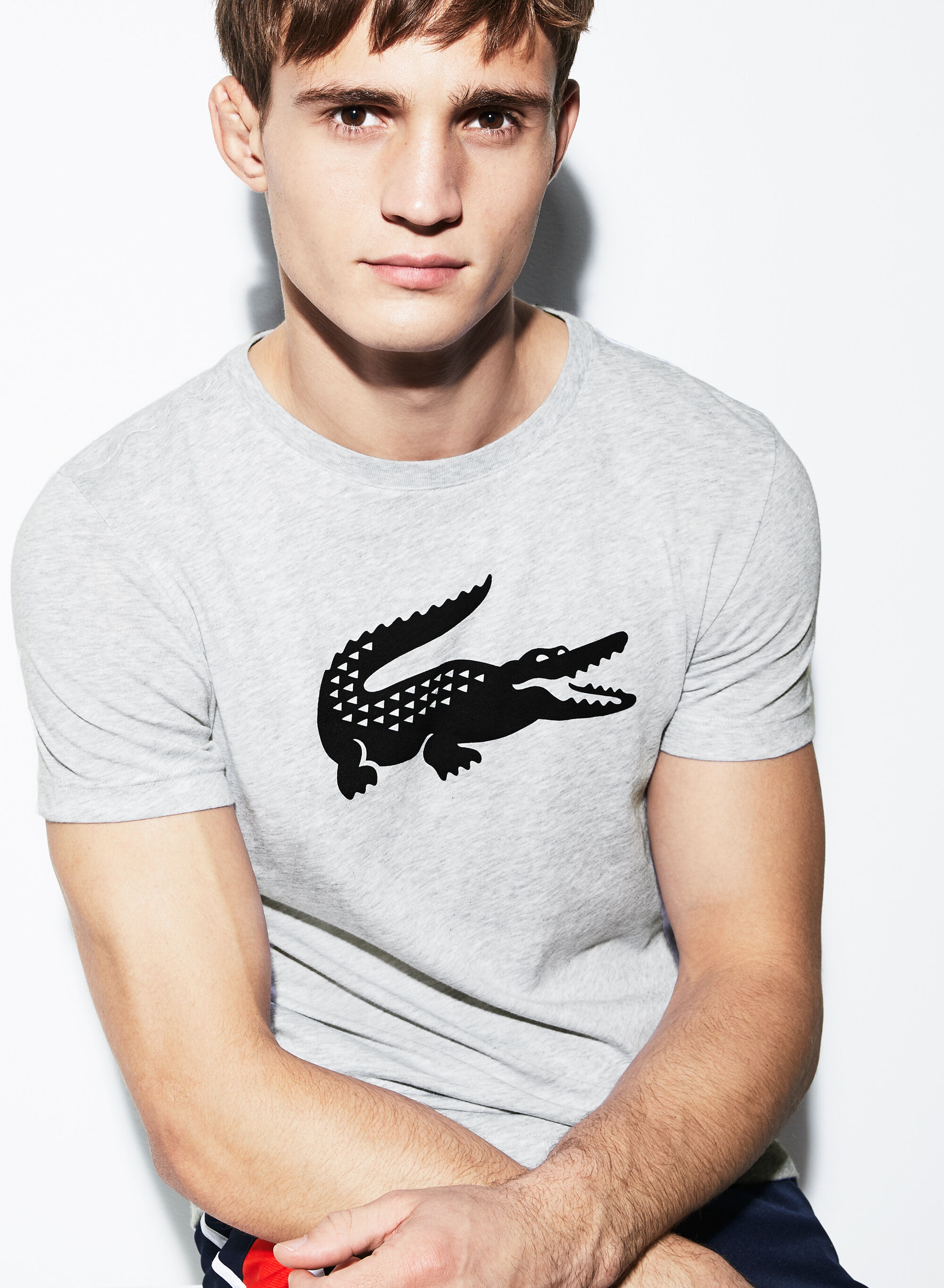 Buy Men s Lacoste SPORT Oversized Crocodile Technical Jersey Tennis T Shirt Lacoste EG