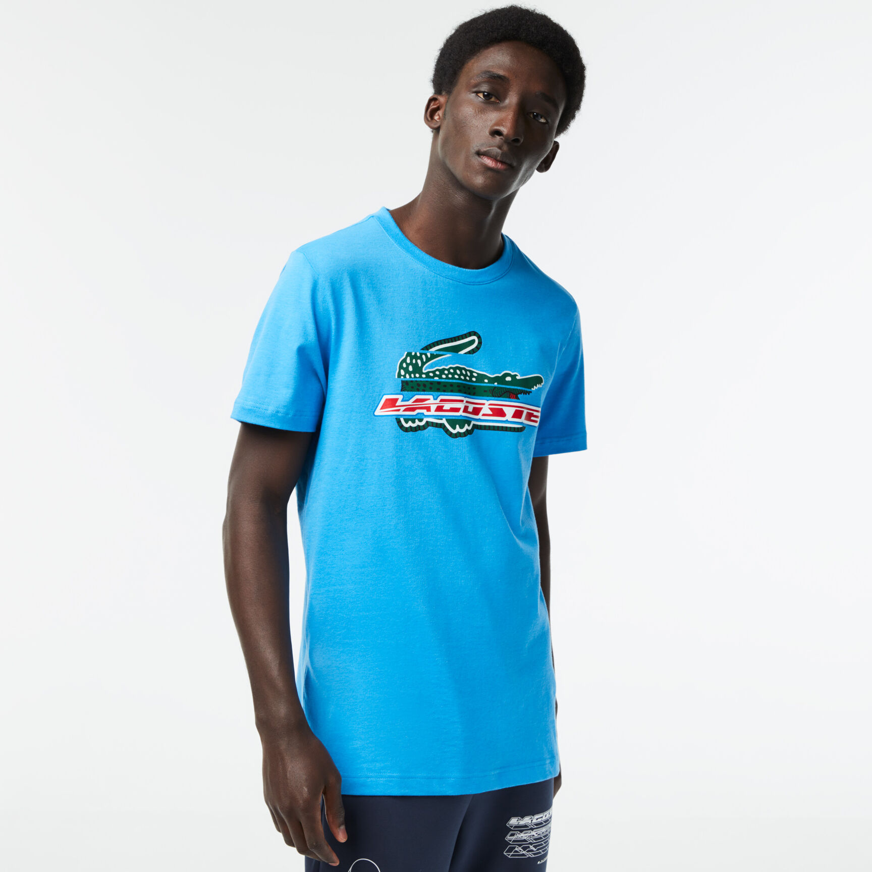 Men's Lacoste Sport Regular Fit Organic Cotton T-shirt