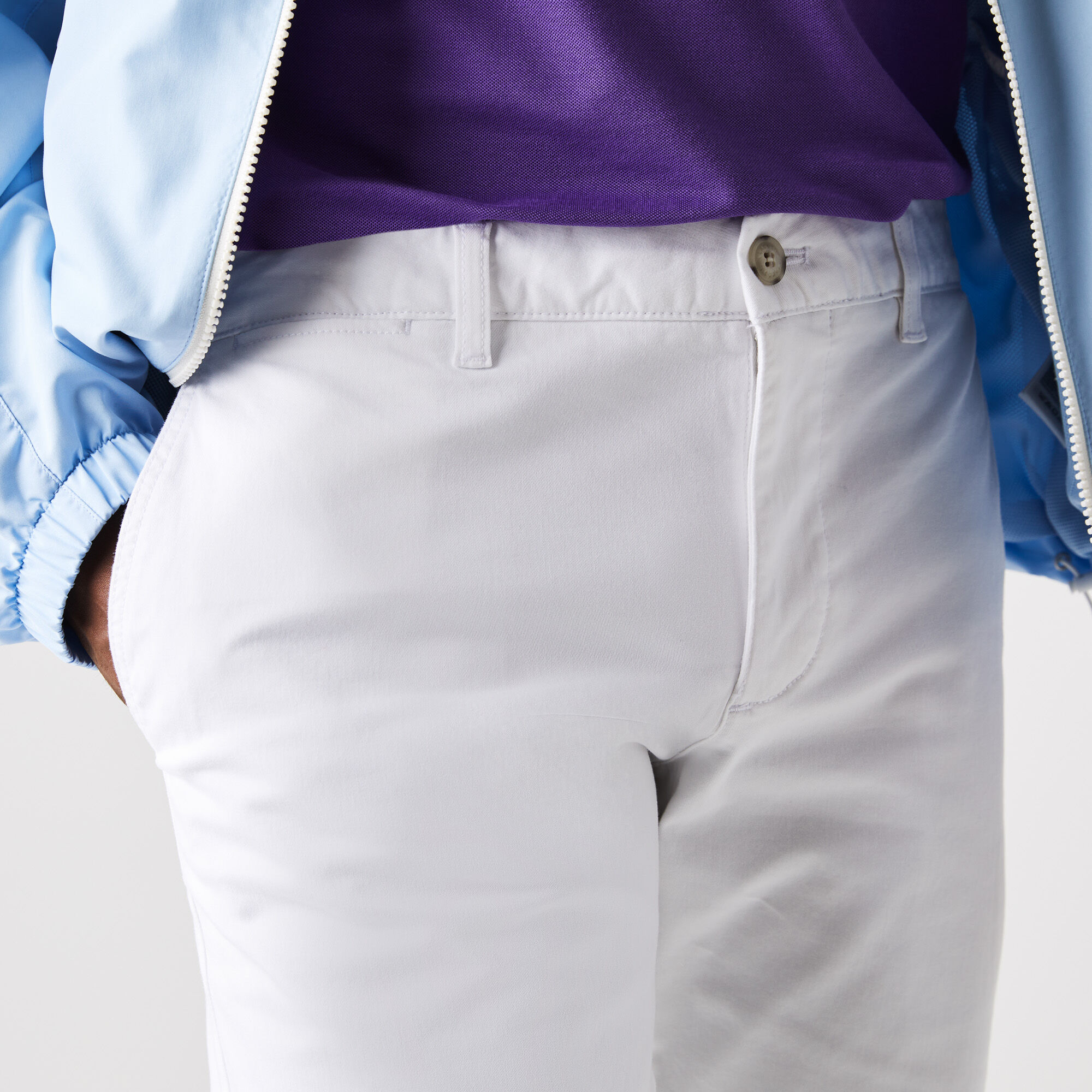 Men's Slim Fit Stretch Gabardine 