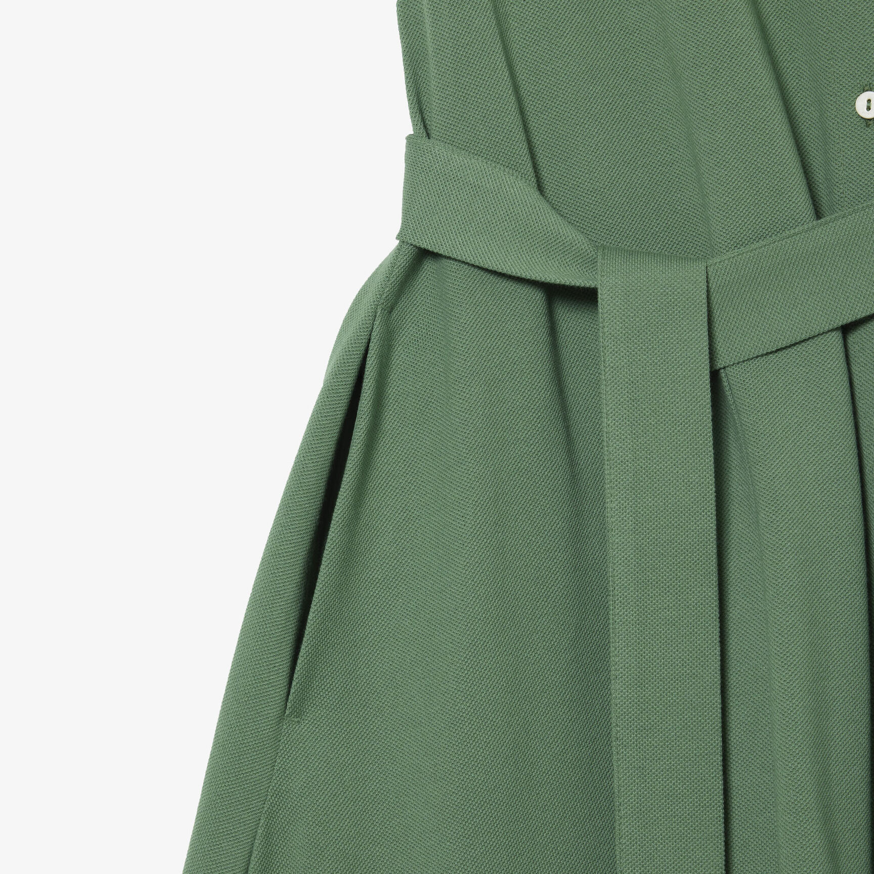 Women's Lacoste Belted Pique Polo Dress Women's Lacoste Belted Pique Polo Dress