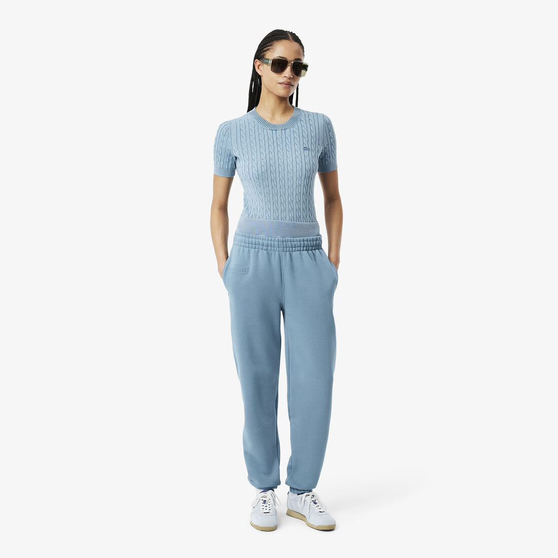 Embossed Logo Fleece Pants