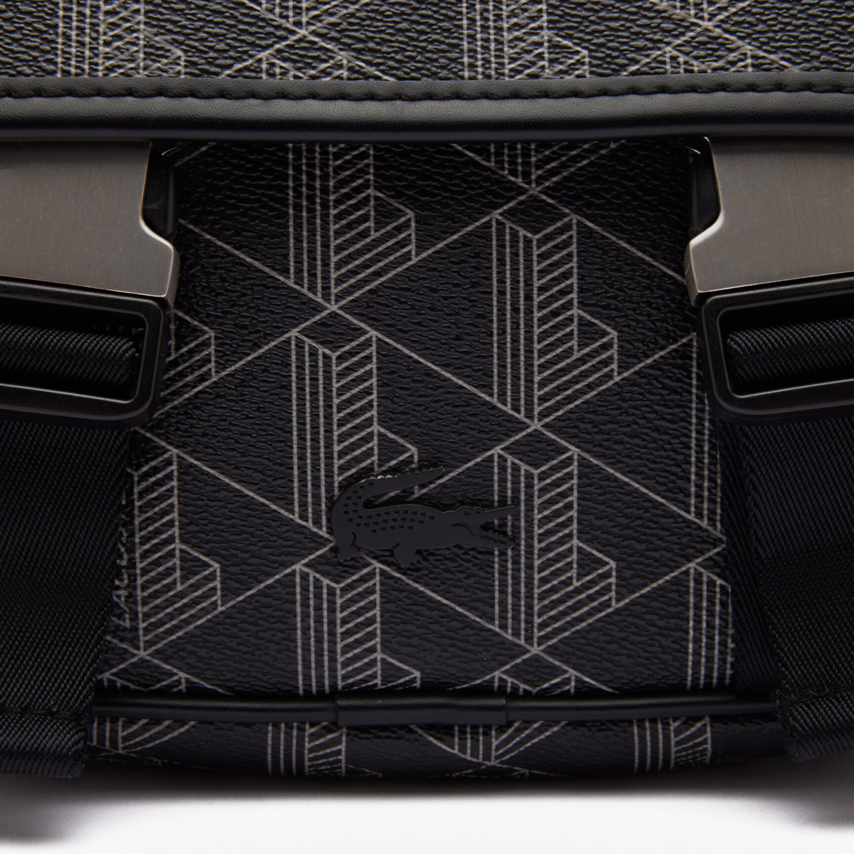 Men's The Blend Clipped Monogram Canvas Messenger Bag Men's The Blend Clipped Monogram Canvas Messenger Bag