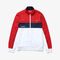 men s lacoste sport resistant colourblock piqu  zip sweatshirt