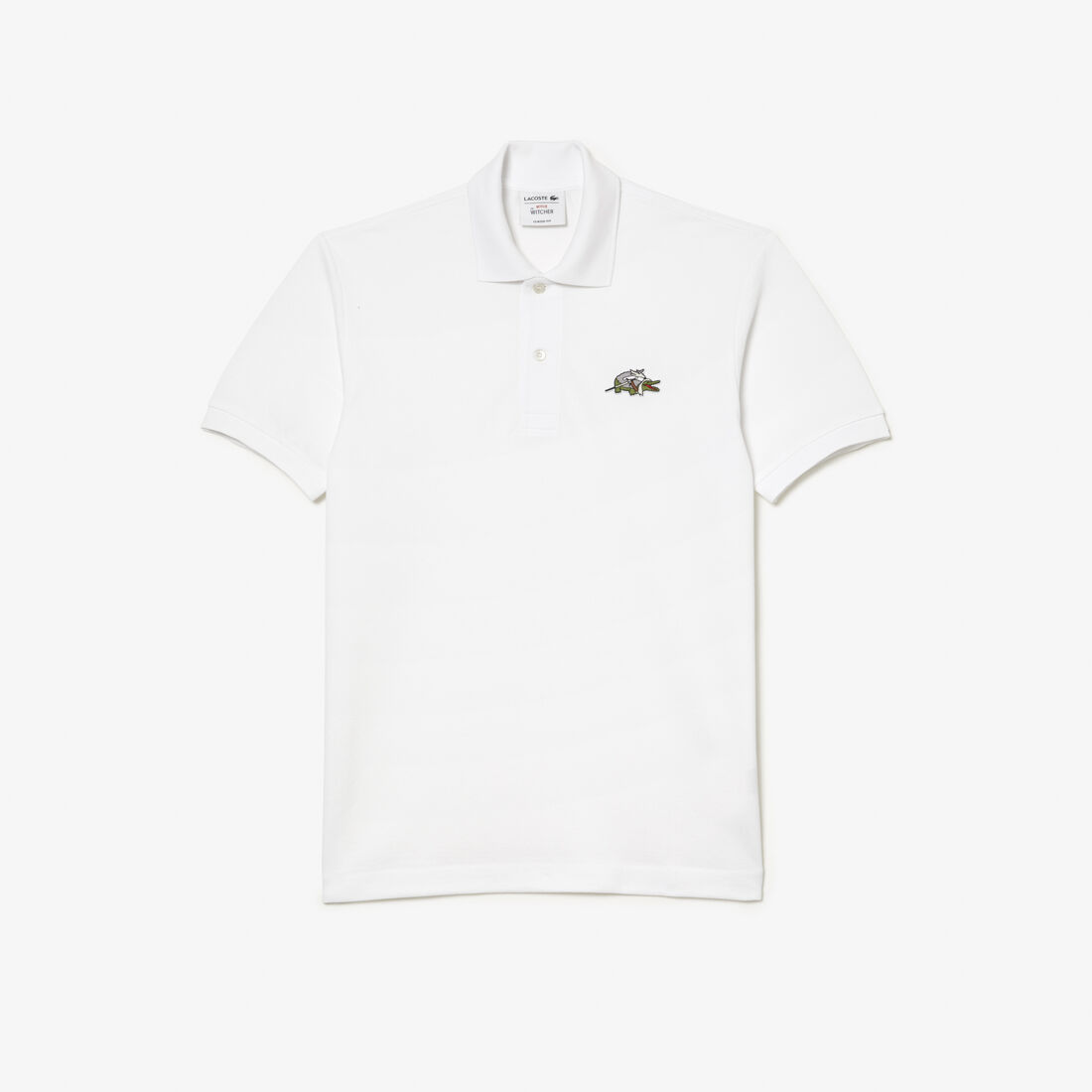 تيشيرت بولو قطن عضوي للرجال مجموعة Lacoste x Netflix تيشيرت بولو قطن عضوي للرجال مجموعة Lacoste x Netflix