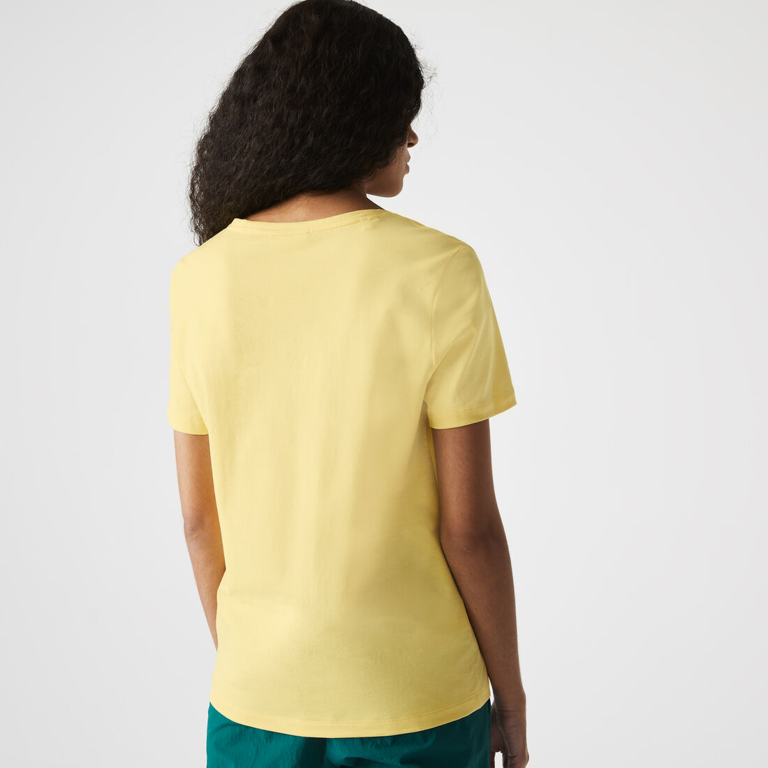 Women's V-neck Loose Fit Cotton T-shirt Women's V-neck Loose Fit Cotton T-shirt