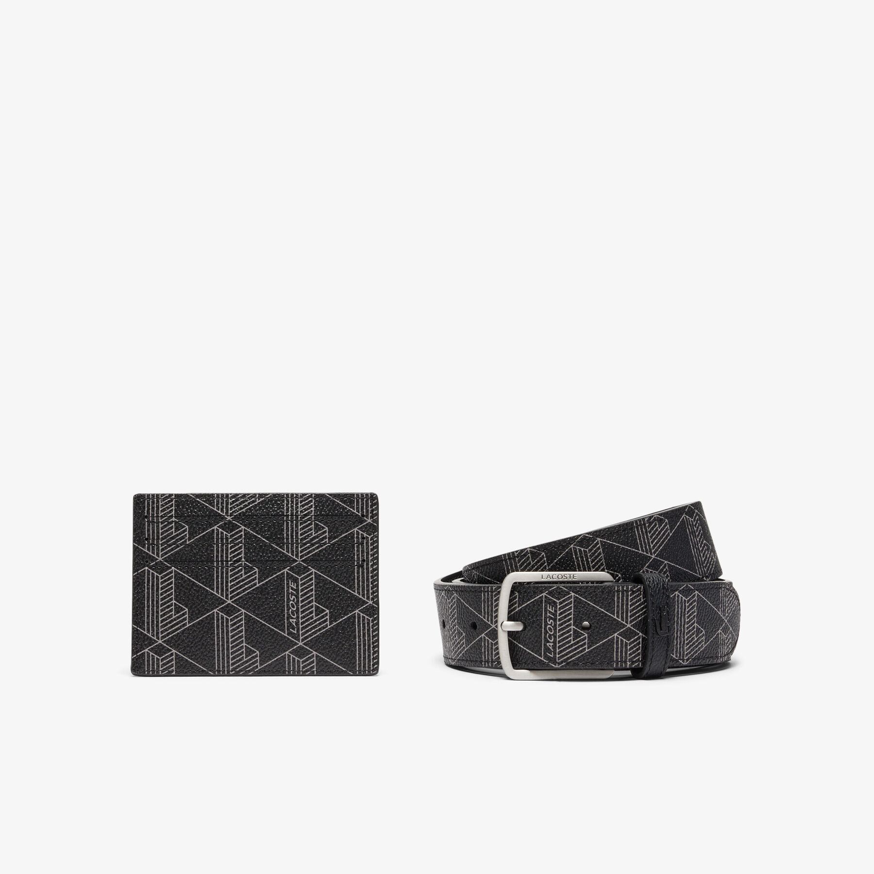 The Blend Belt and Cardholder Gift Set lacoste the blend belt and cardholder gift set
