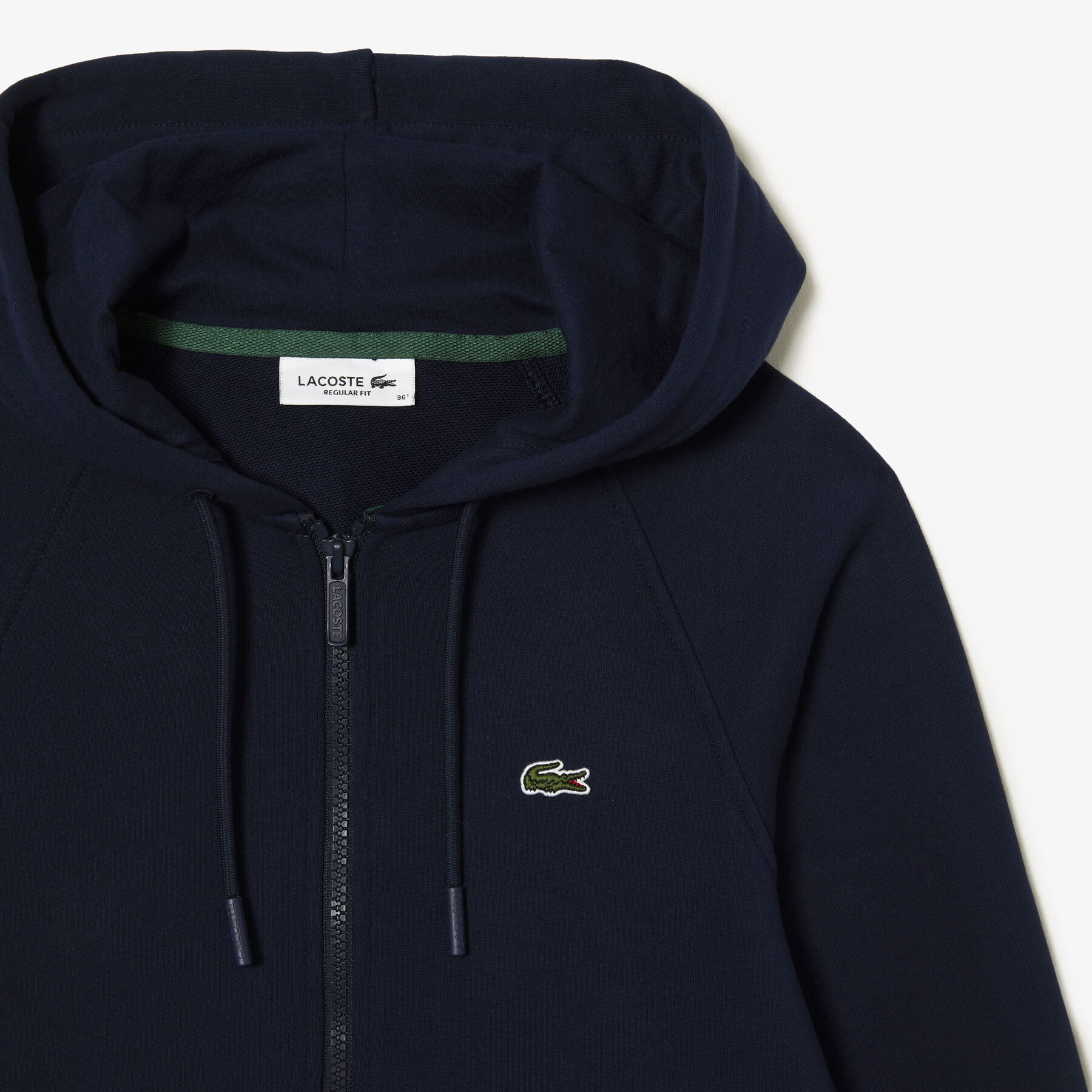 Zipped Hoodie lacoste zipped hoodie
