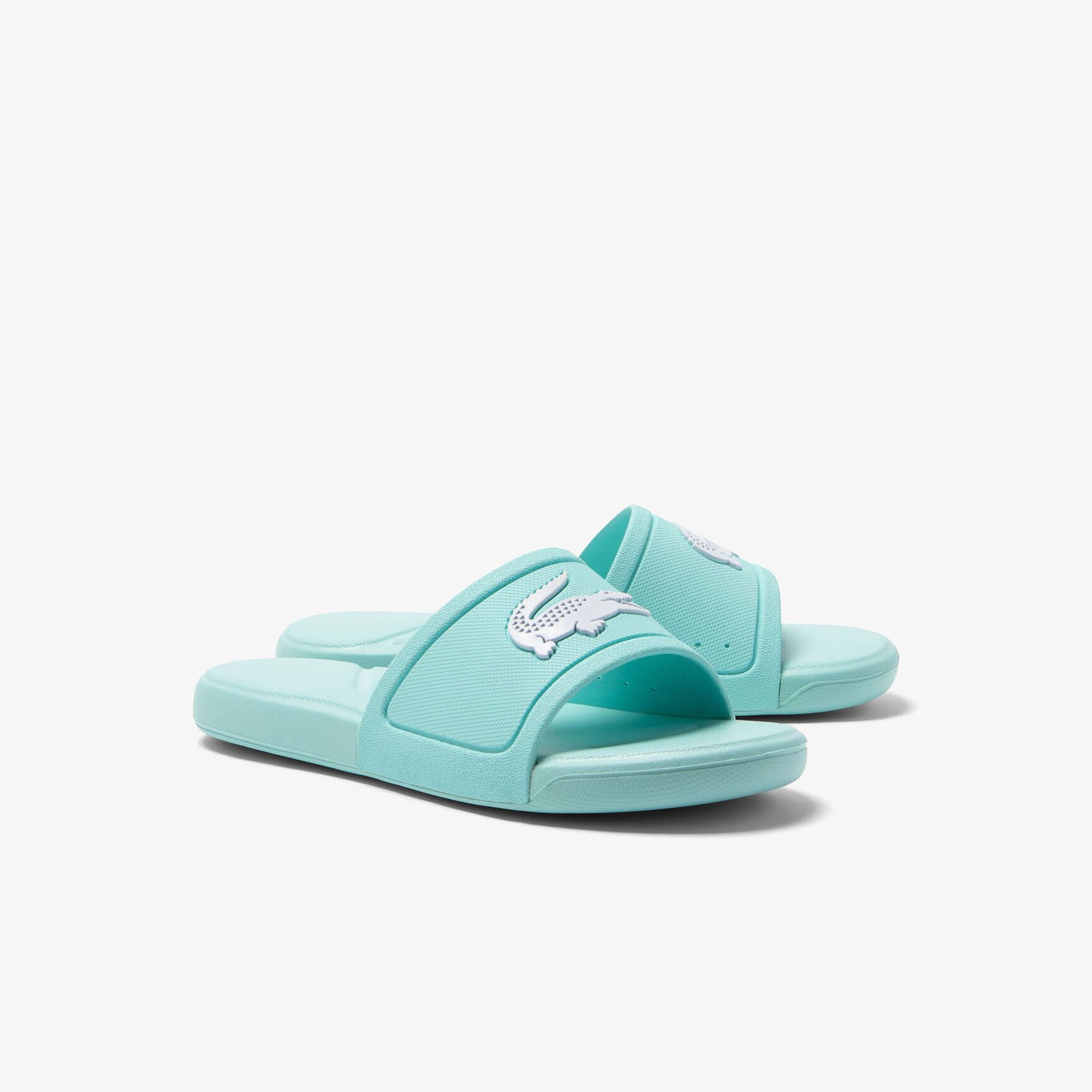 Children's Lacoste L.30 Synthetic Slides Children's Lacoste L.30 Synthetic Slides