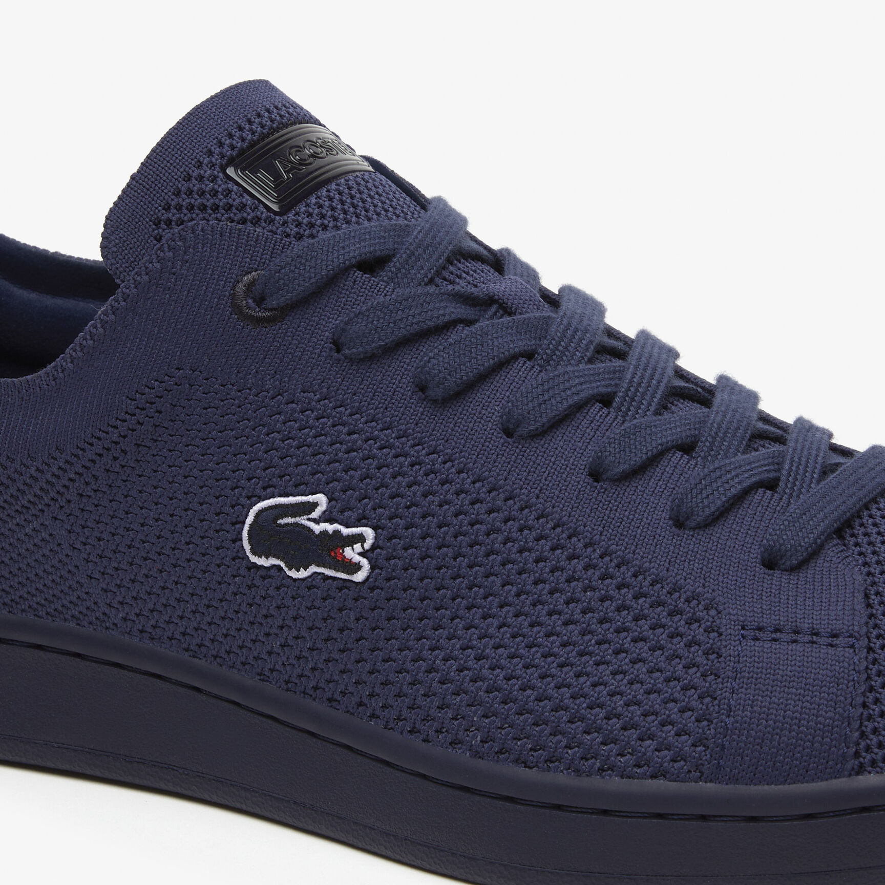 Men's Lacoste Carnaby Pique Textile Trainers Men's Lacoste Carnaby Pique Textile Trainers