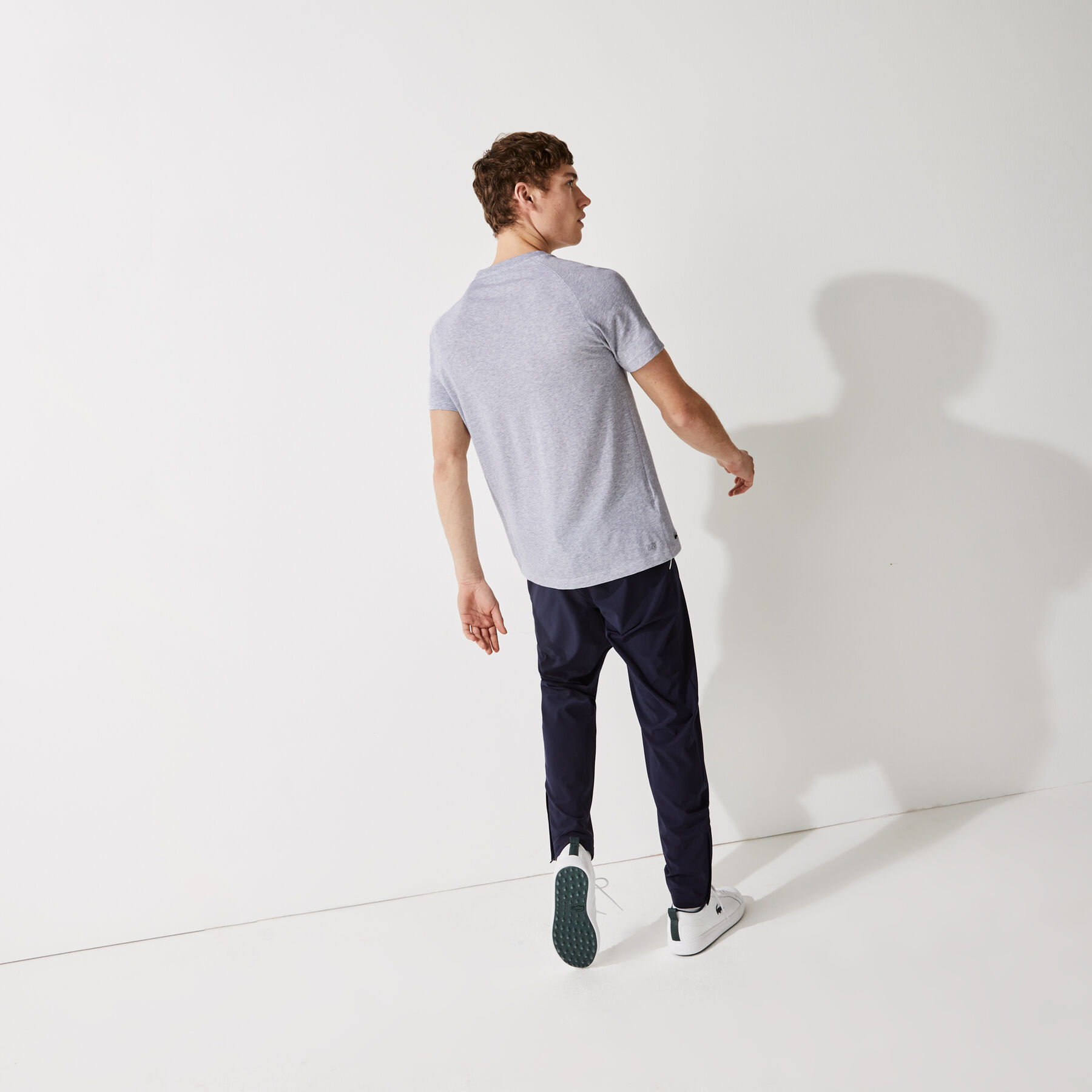 Men's Lacoste SPORT 3D Design Breathable Cotton Golf T-shirt men s lacoste sport 3d design breathable cotton golf t shirt