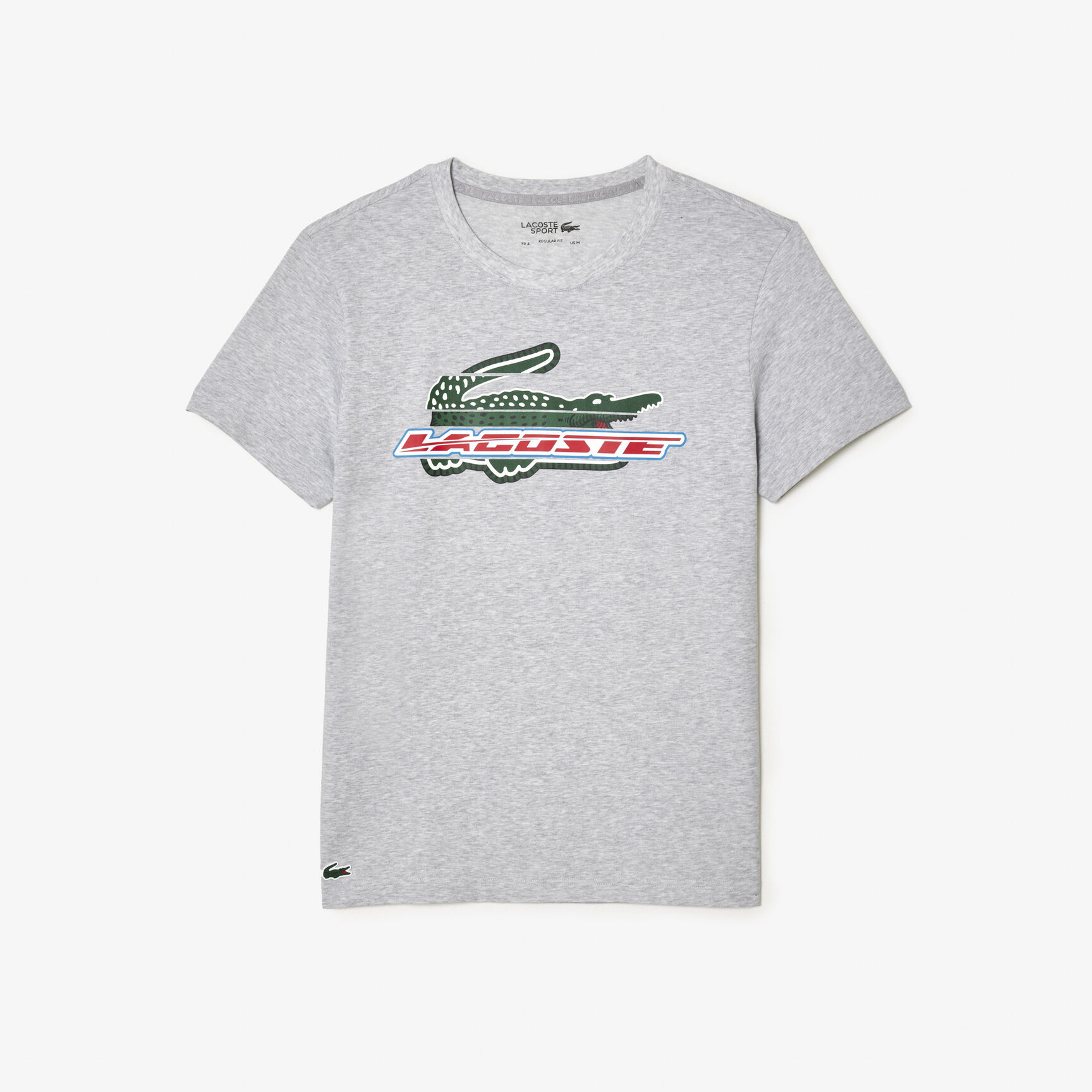 تيشيرت لاكوست قطن عضوي بقصة عادية للرجال مجموعة Lacoste SPORT