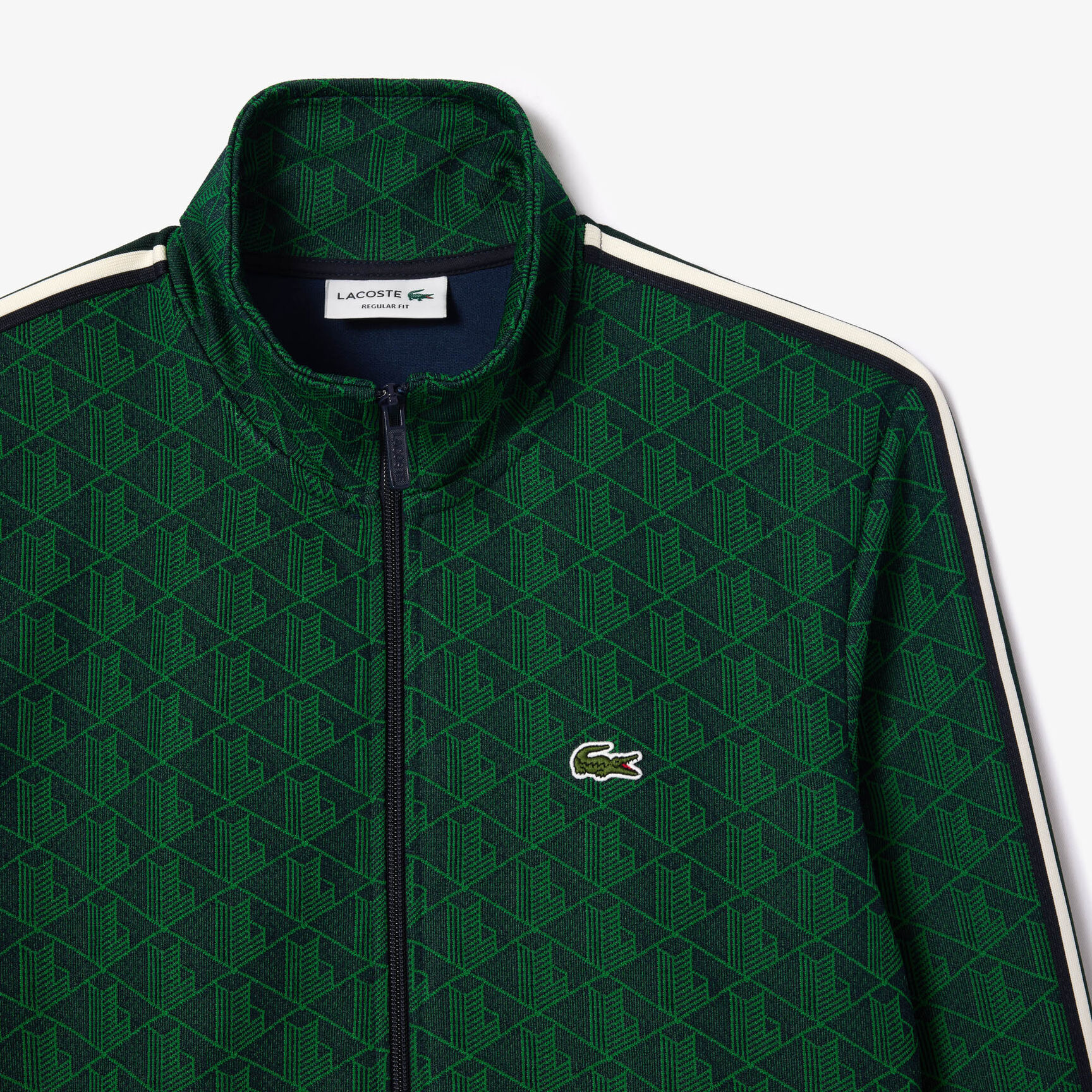 Paris Zip-Up Jacquard Track Jacket