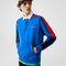 men s lacoste live colourblock fleece polo shirt sweatshirt