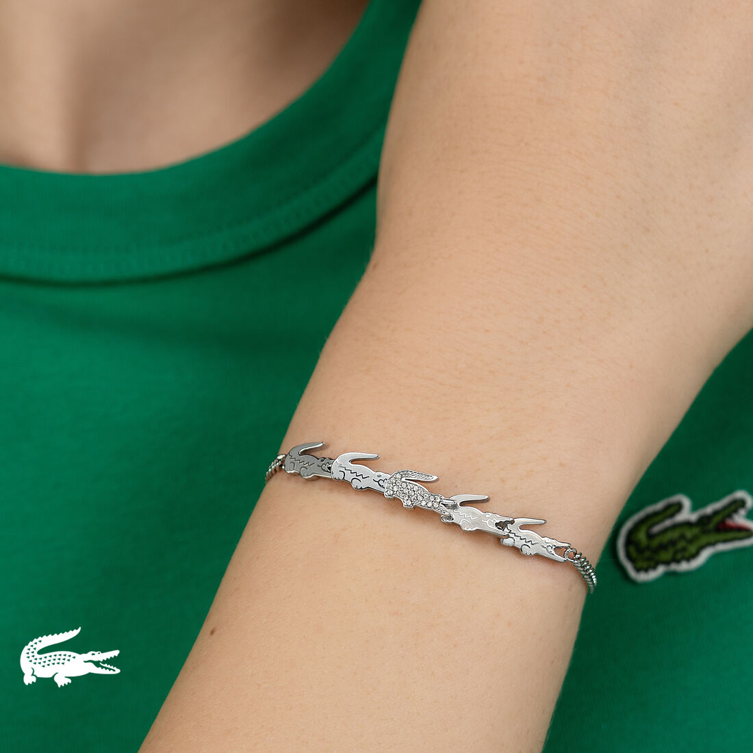 Lacoste Crocodile Womens Bracelet Lacoste Crocodile Womens Bracelet