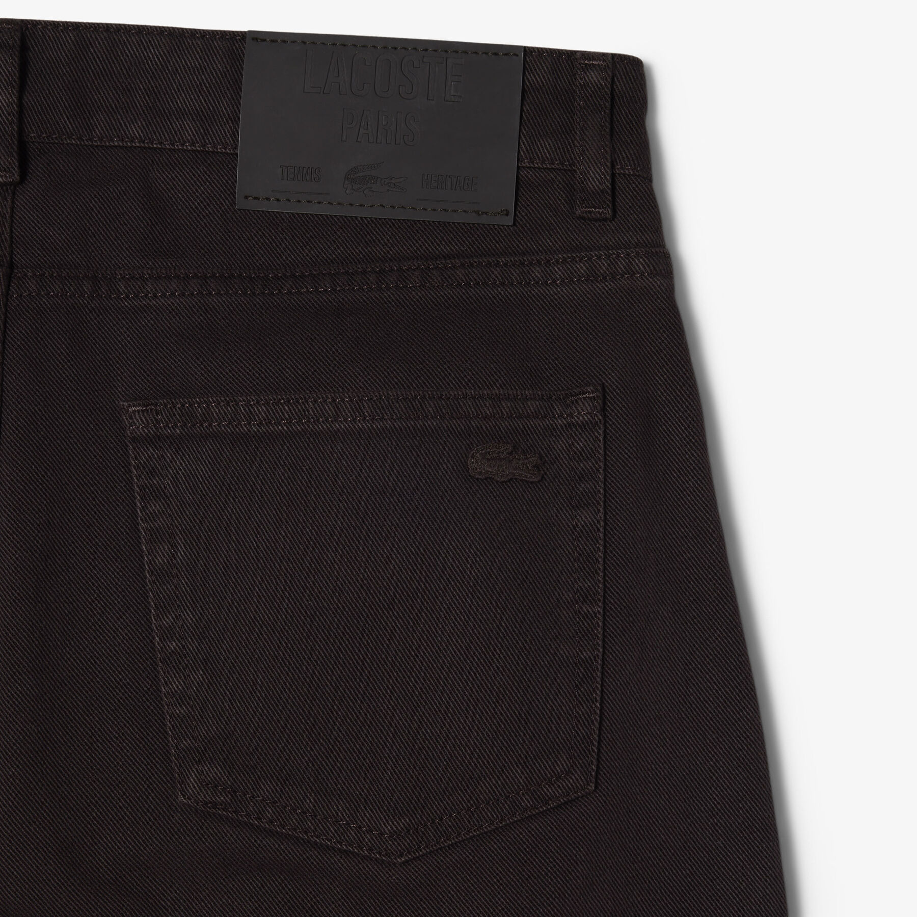 5 Pocket Straight Cut Denim Jeans lacoste 5 pocket straight cut denim jeans