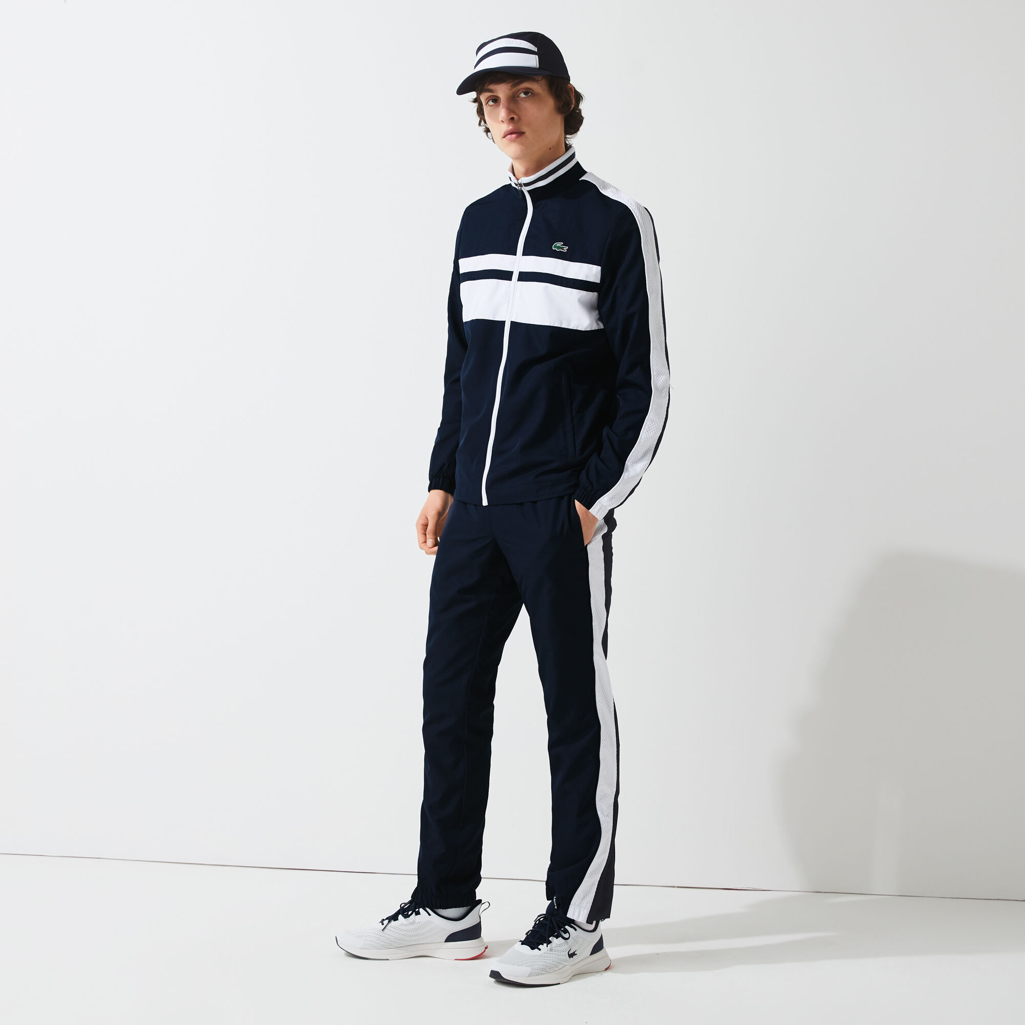 Men’s Lacoste SPORT High Neck Tennis Tracksuit Men’s Lacoste SPORT High Neck Tennis Tracksuit