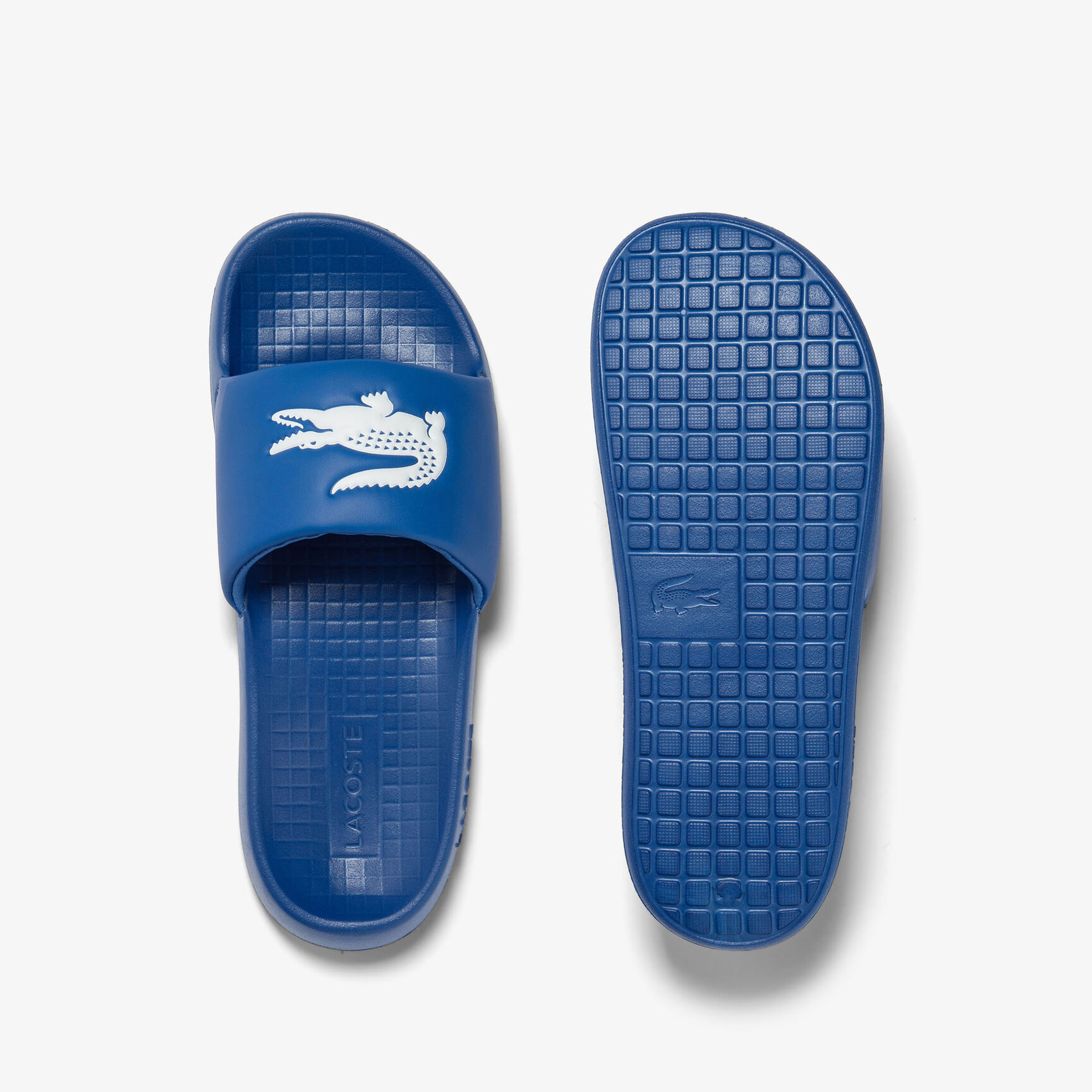 Men's Lacoste Croco 1.0 Synthetic Slides Men's Lacoste Croco 1.0 Synthetic Slides
