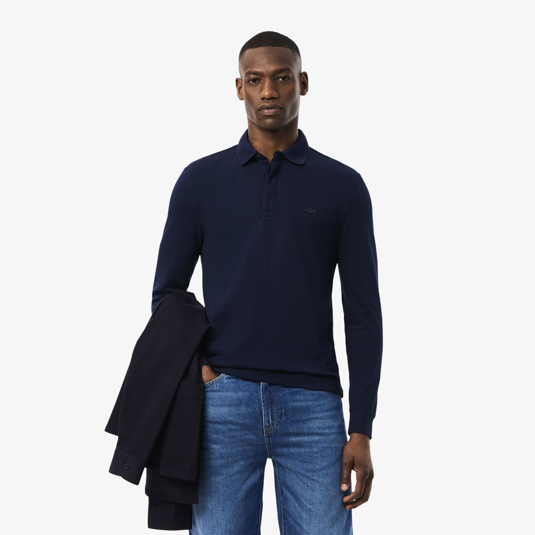 Regular Fit Paris Stretch Pique Polo Shirt