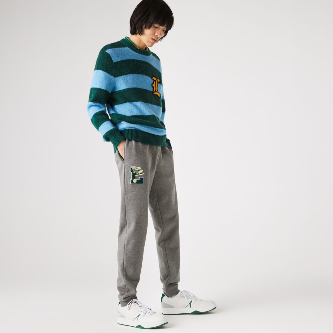 Men’s Pennants L Badge Fleece Tracksuit Pants