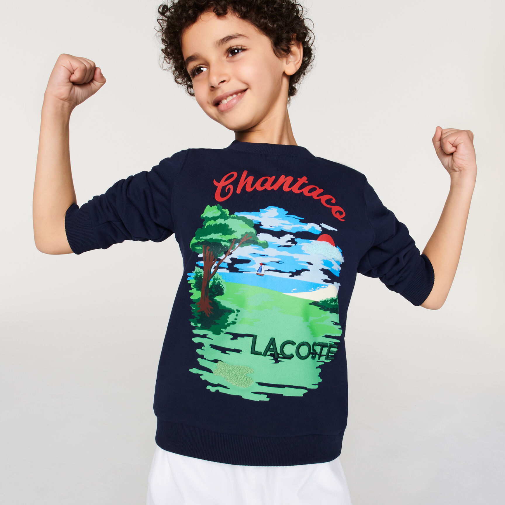 سويت شيرت صوف مع طباعة Chantaco للأولاد سويت شيرت صوف مع طباعة Chantaco للأولاد
