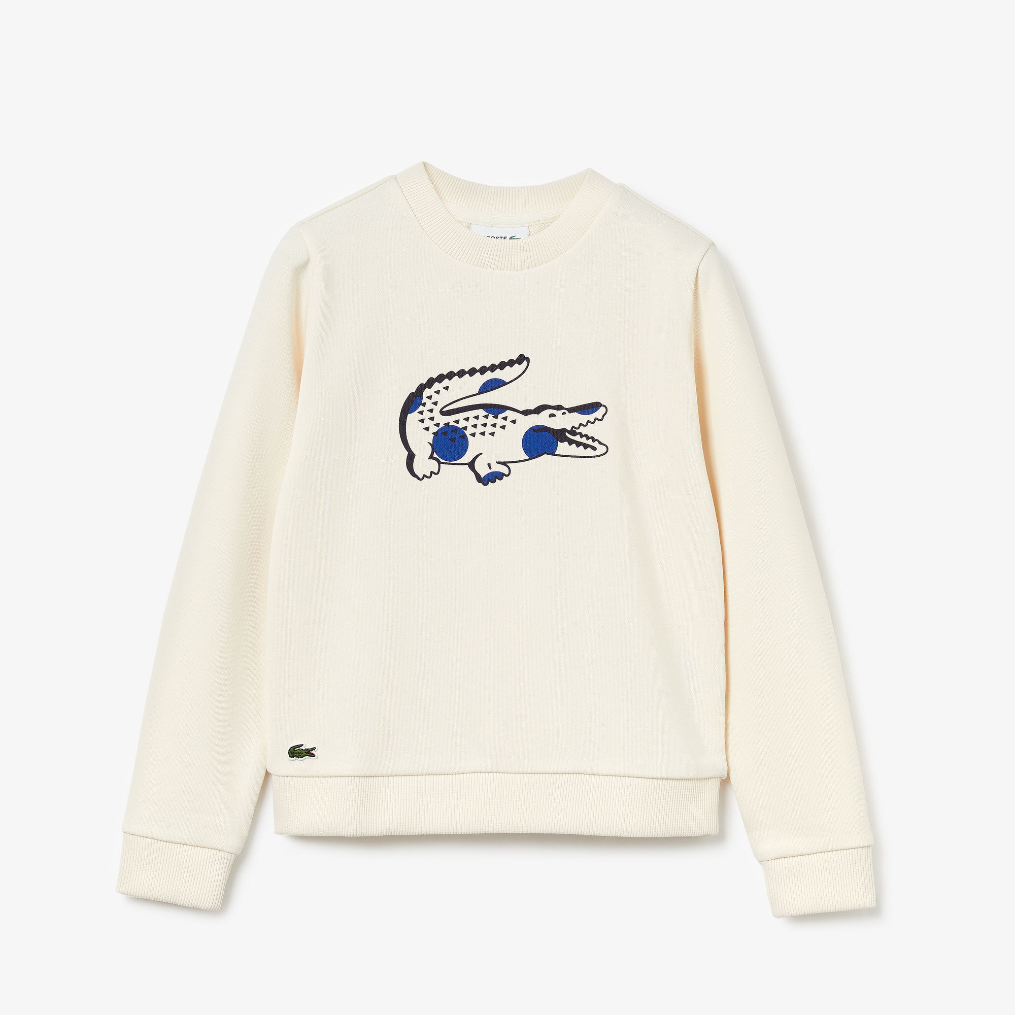 Girl’s Crocodile Print Fleece Sweatshirt