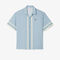 lacoste straight cut monogram shirt