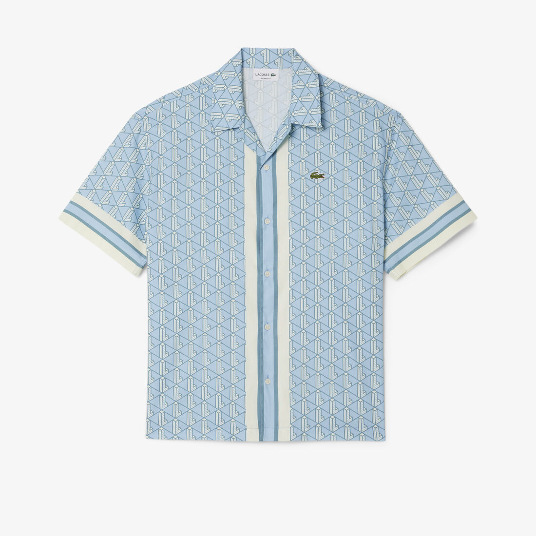 Straight Cut Monogram Shirt Straight Cut Monogram Shirt