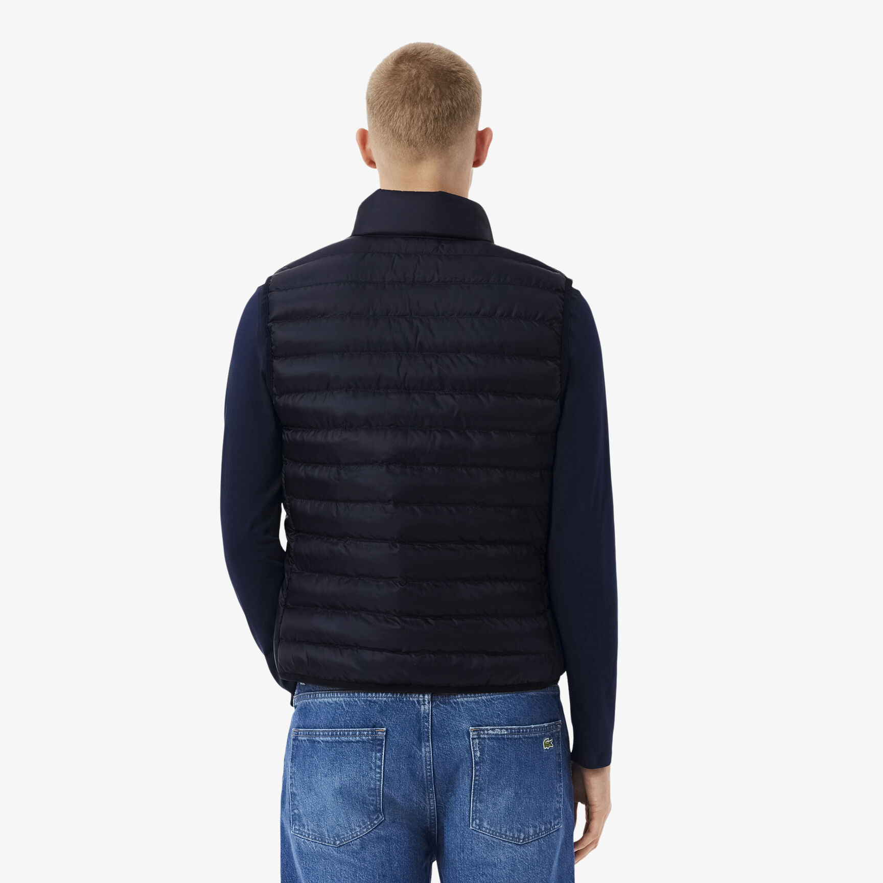 Water-Repellent Puffed Vest