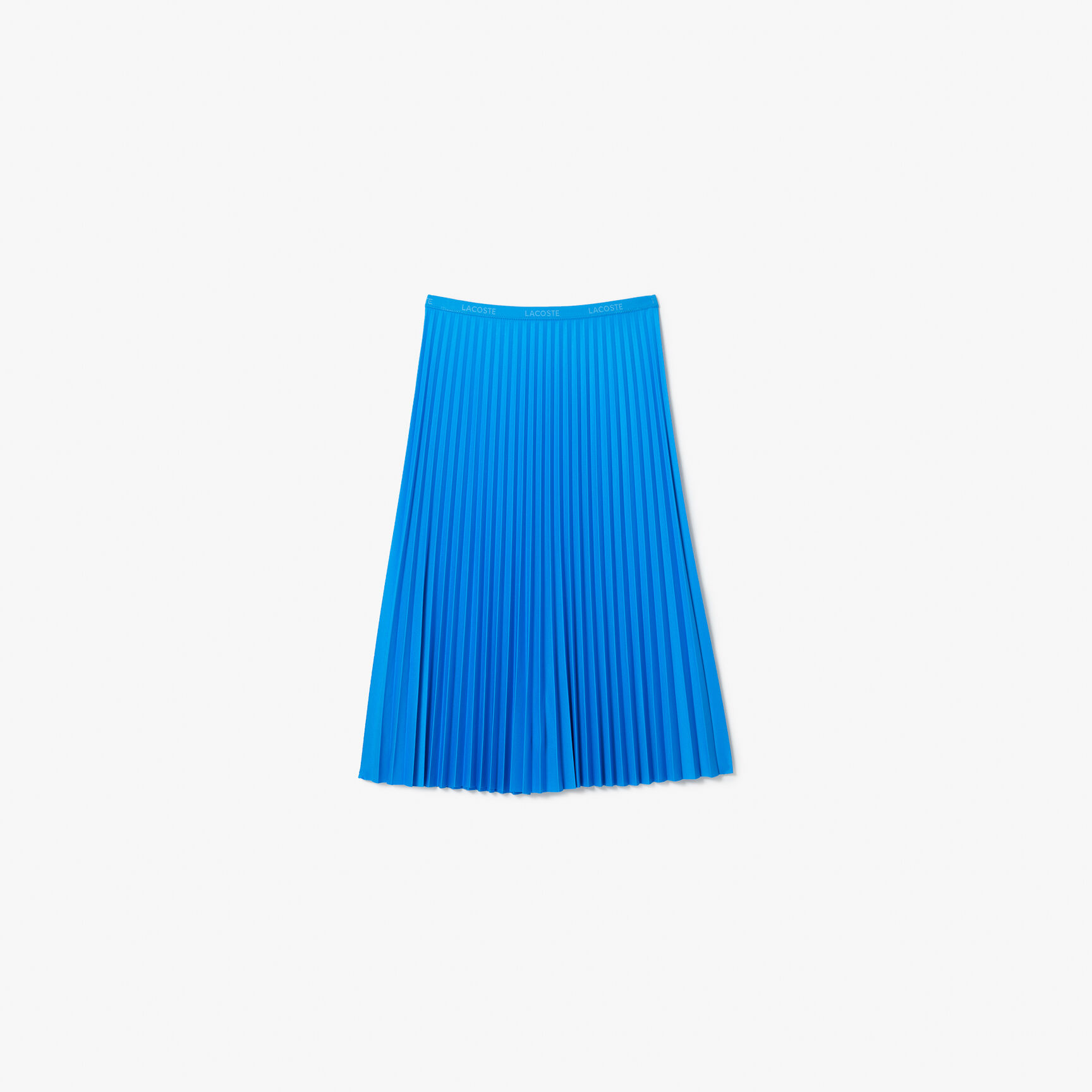 Elastic Waist Fluid Pleated Skirt
