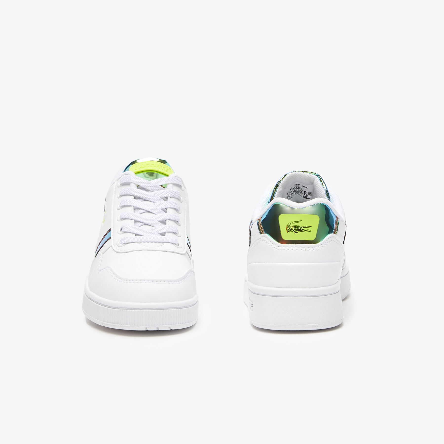 Children's Lacoste T-Clip Synthetic Trainers children s lacoste t clip synthetic trainers