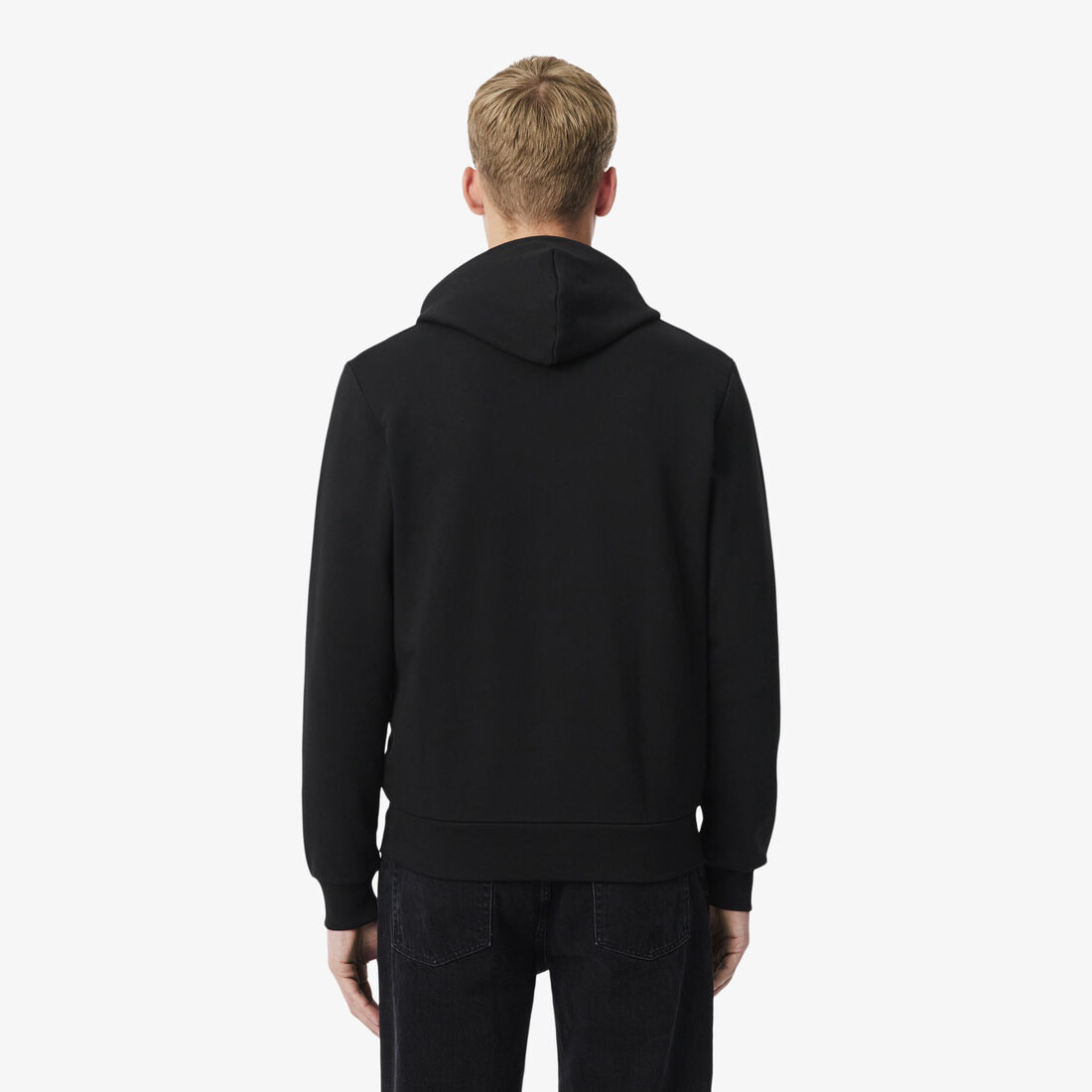 Classic Fit Zipped Fleece Sweatshirt