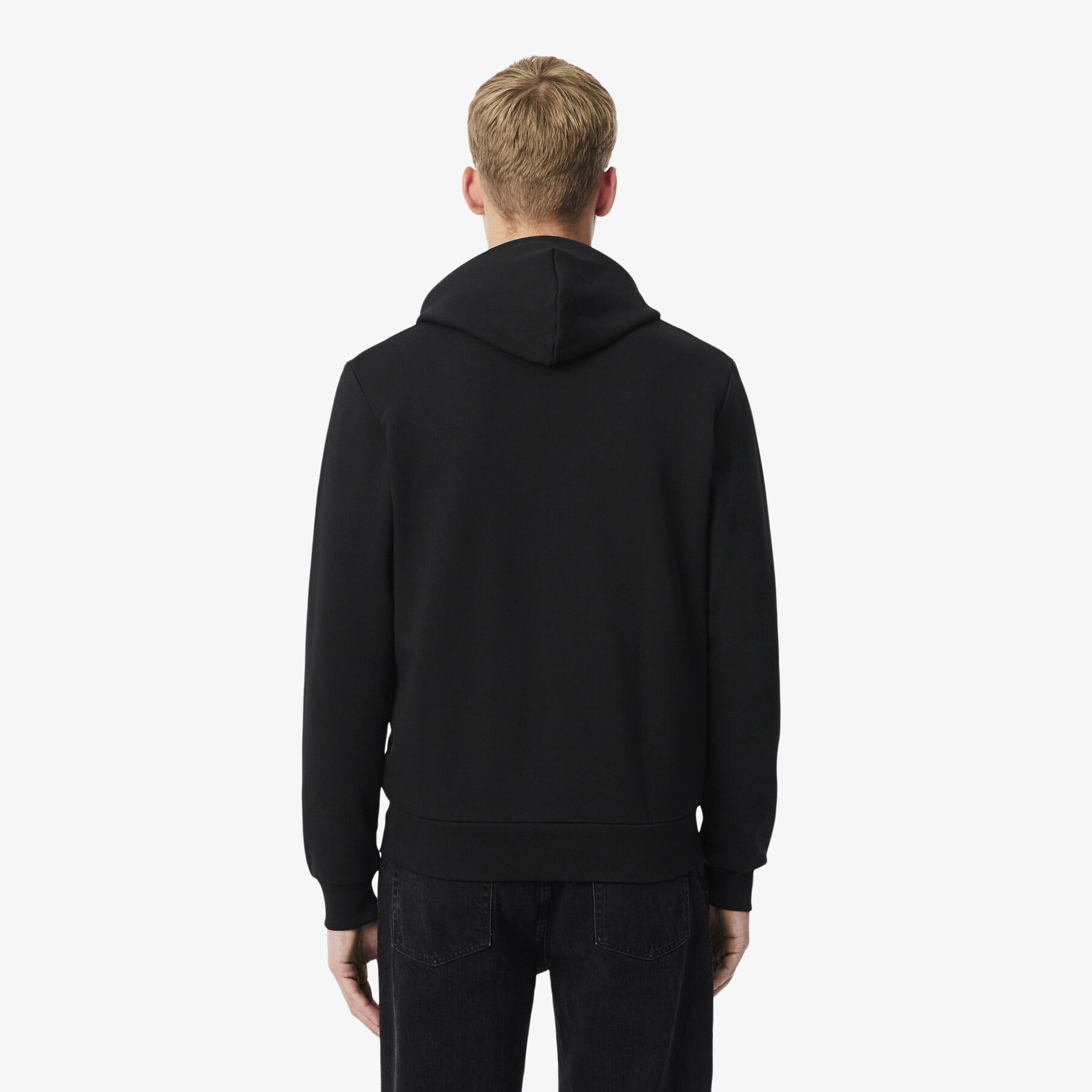 Classic Fit Zipped Fleece Sweatshirt