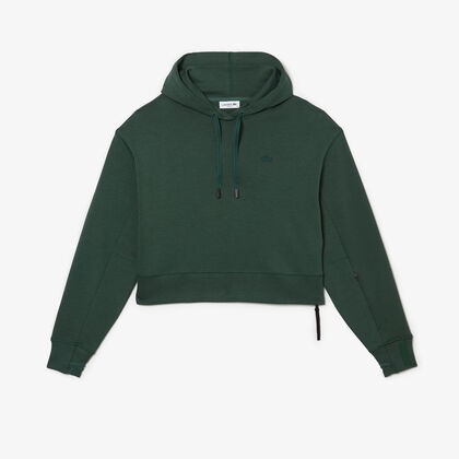 Short Cut Cotton Hoodie
