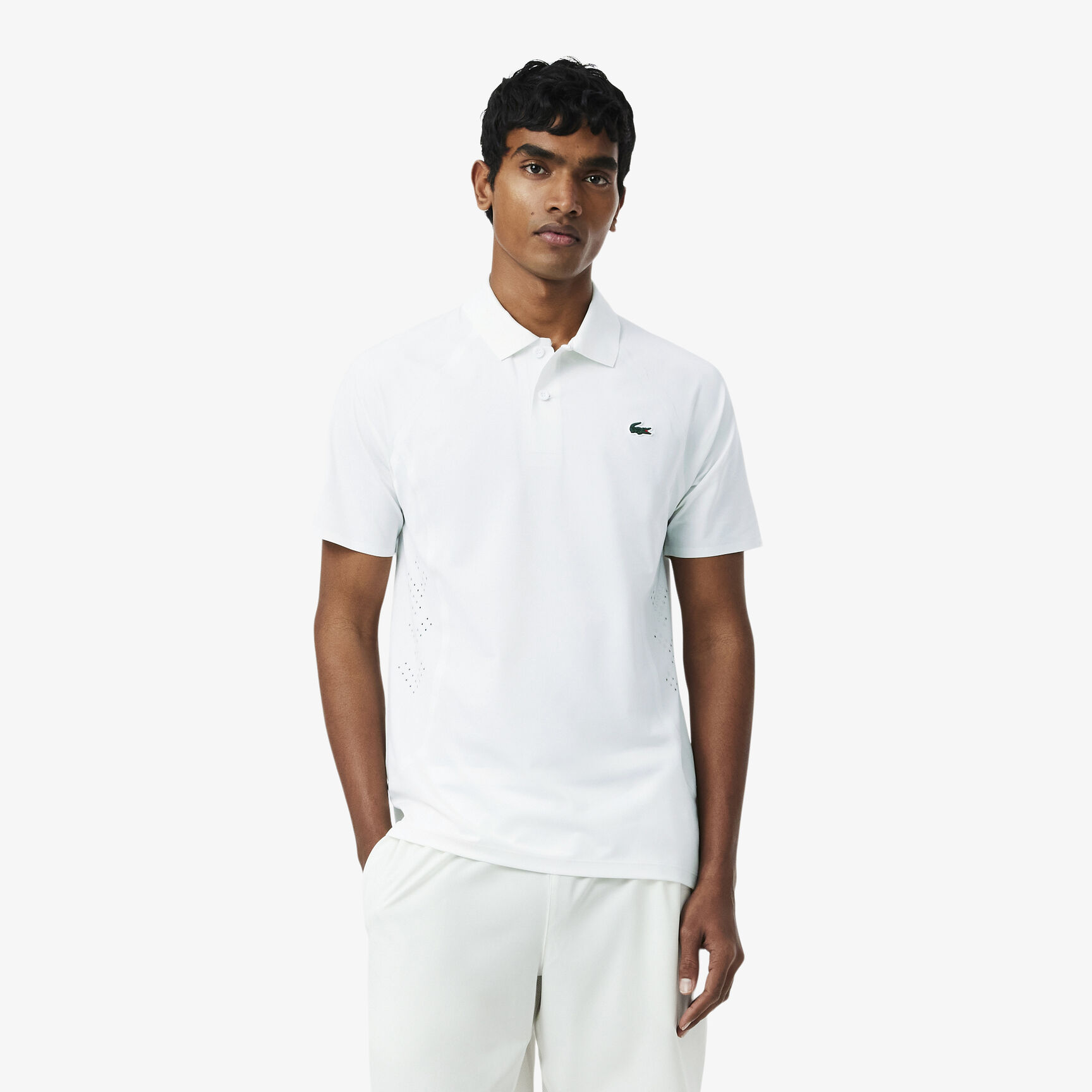 Lacoste Tennis x Novak Djokovic On Court Polo Shirt Lacoste Tennis x Novak Djokovic On Court Polo Shirt