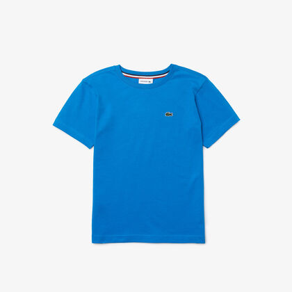 Kids' Crew Neck Cotton Jersey T-shirt