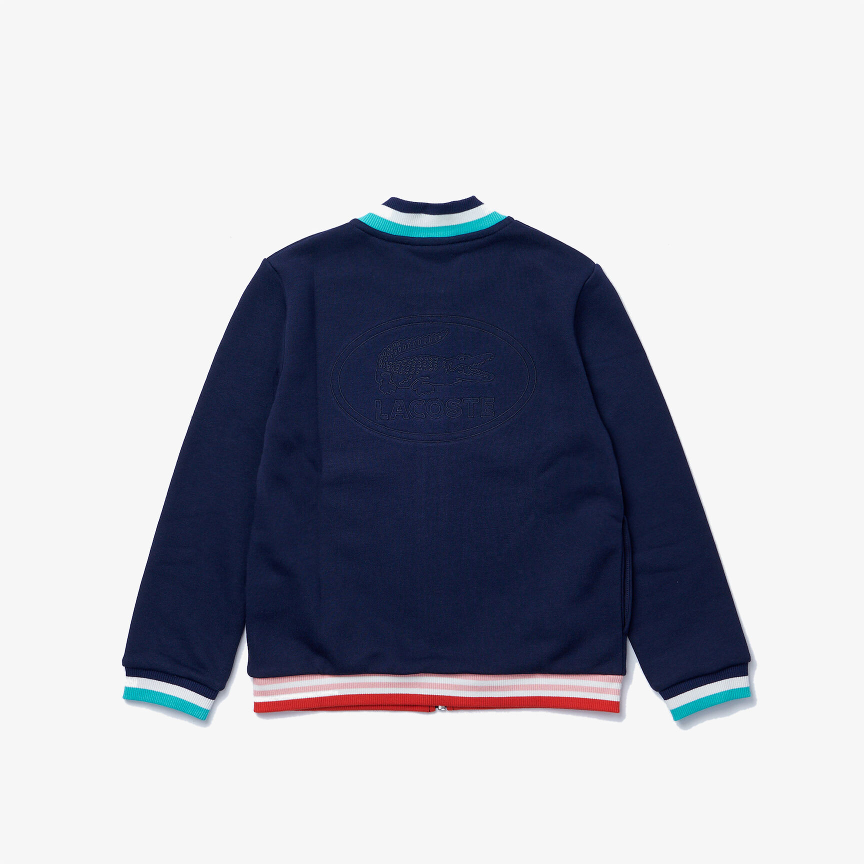 Girls’ Striped Accents Zip Fleece Teddy Jacket Girls’ Striped Accents Zip Fleece Teddy Jacket