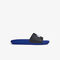 Men's Lacoste Croco Rubber Duo-Tone Slides men s lacoste croco rubber duo tone slides