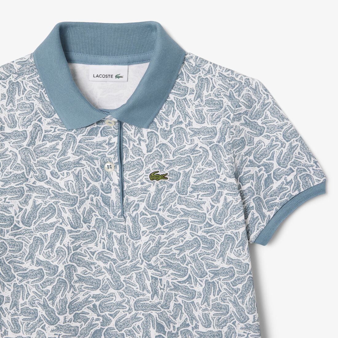 Printed Cotton Polo Dress Printed Cotton Polo Dress