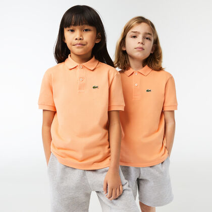 Kids' Lacoste Regular Fit Petit Pique Polo Shirt