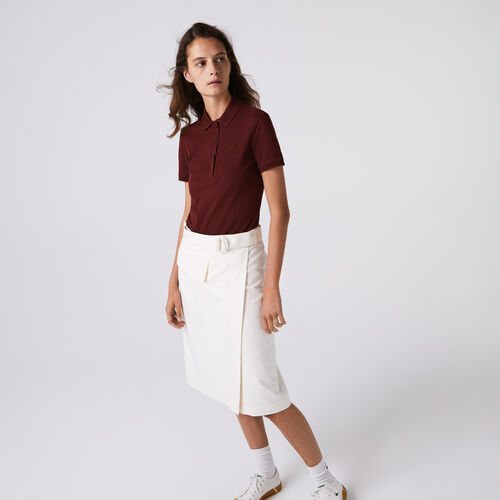 Women's Lacoste Stretch Cotton Piqué Polo Shirt