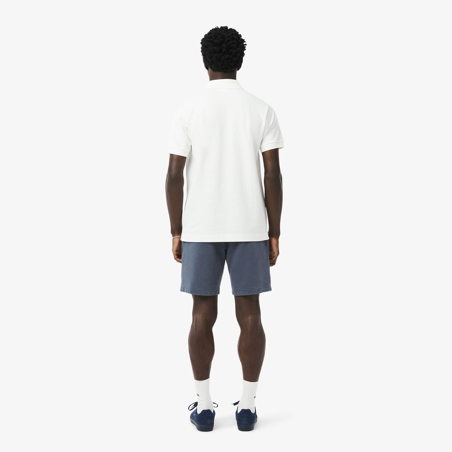 شورت من القطن والصوف بتأثير مغسول شورت من القطن والصوف بتأثير مغسول