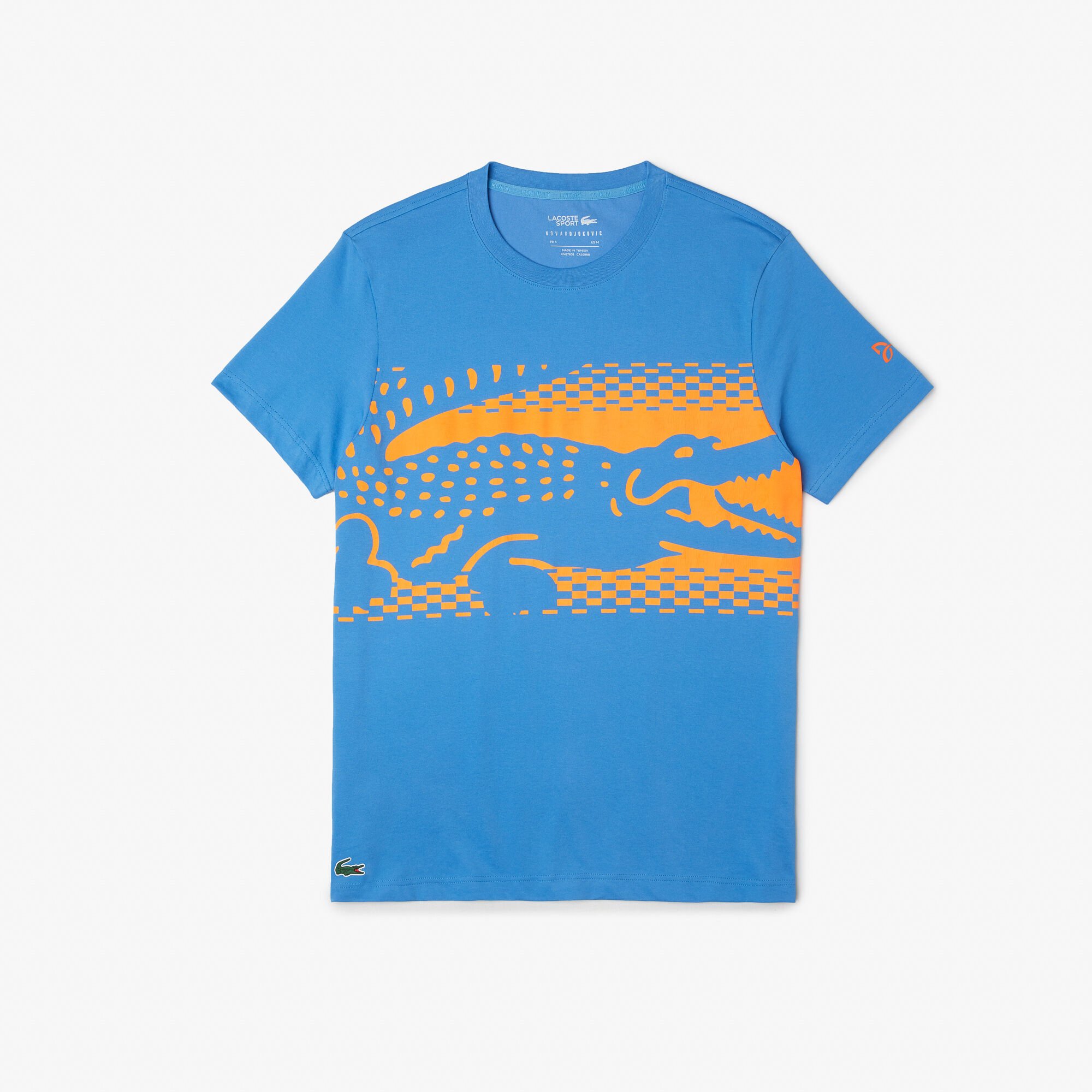 Men s Lacoste Tennis X Novak Djokovic T shirt