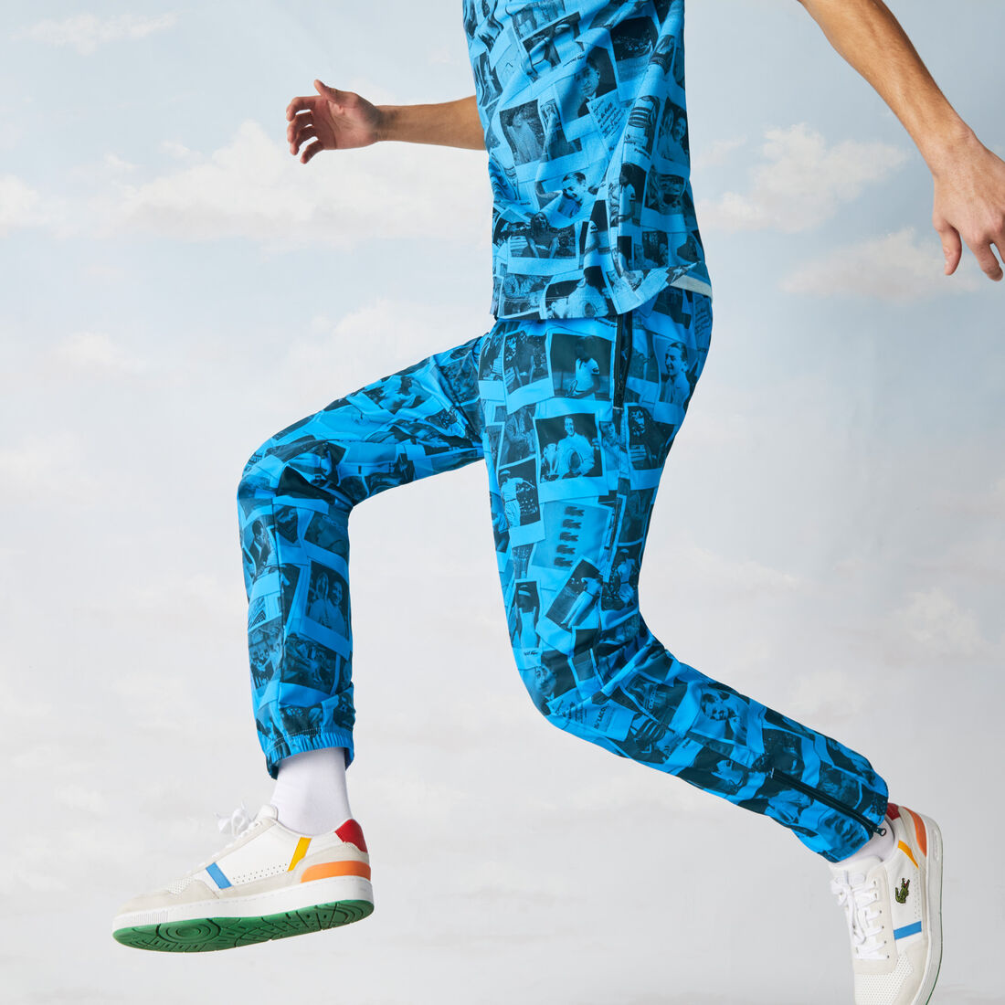 Unisex Lacoste LIVE Polaroid Collaboration Tracksuit Pants Unisex Lacoste LIVE Polaroid Collaboration Tracksuit Pants