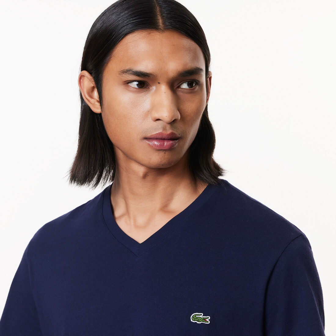 Men's V-neck Cotton T-shirt Men's V-neck Cotton T-shirt