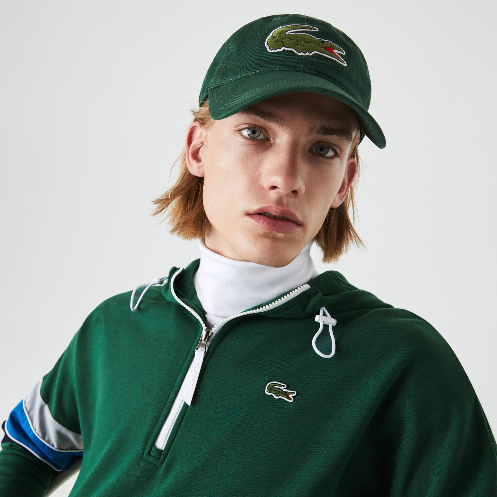 Unisex Contrast Strap And Oversized Crocodile Cotton Cap Unisex Contrast Strap And Oversized Crocodile Cotton Cap