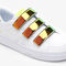 Infants' Lacoste L001 Synthetic Colour Block Trainers infants lacoste l001 synthetic colour block trainers