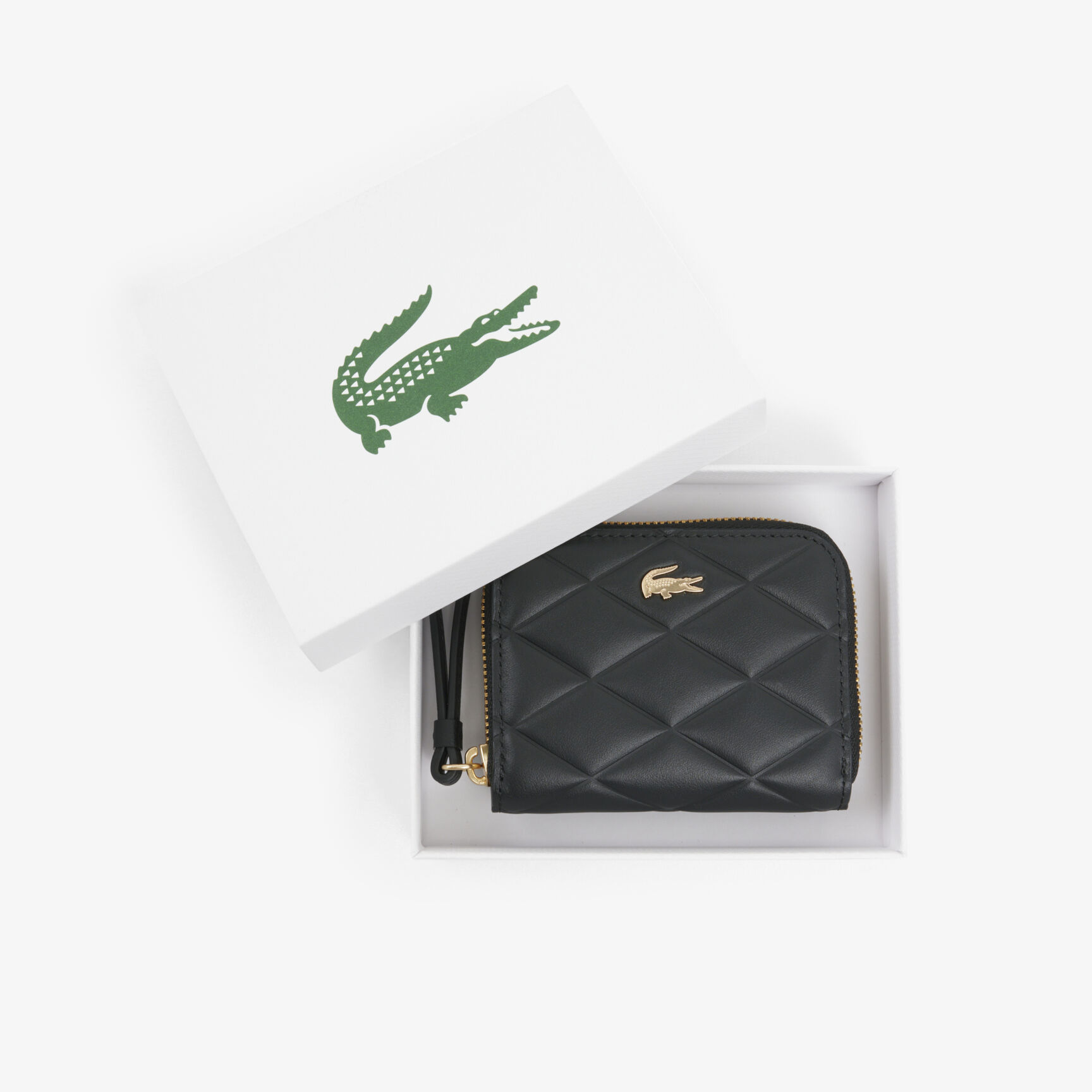 Small Crocodelle Leather Coin Purse